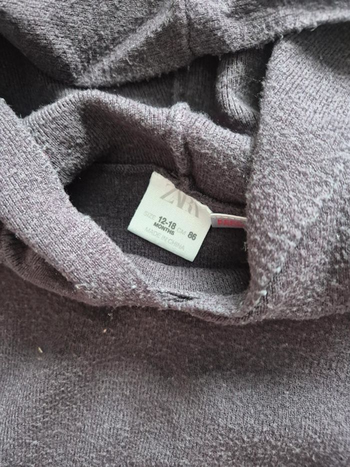 Sweat zara 86 cm - photo numéro 2
