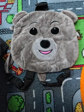 Mini sac a dos petit ours brun