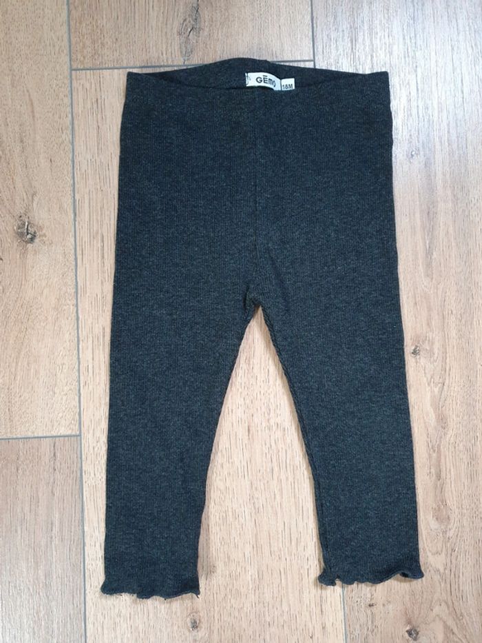 Legging laine anthracite