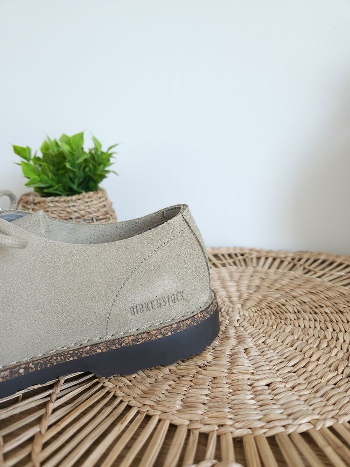 Derbies à lacets en cuir Suède Narrow Fit Birkenstock Pointure 41 - photo numéro 6