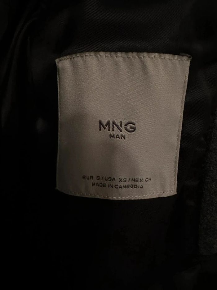 Manteau Cabans gris Mango Man pour homme taille S - neuf avec étiquette - photo numéro 2