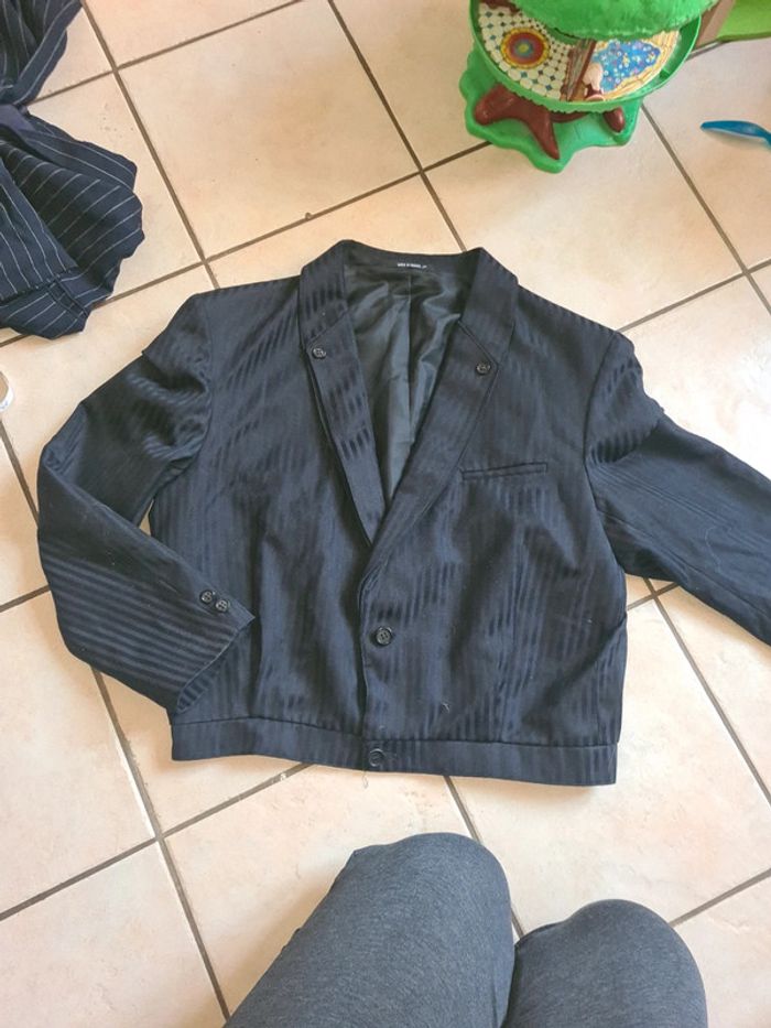 Veste habillée noire/marine foncé 42 - photo numéro 2