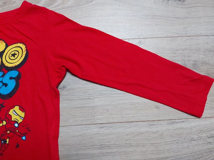 T-shirt manches longues Super-héros 5-6 ans - photo numéro 2