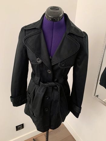 Trench-coats noir
