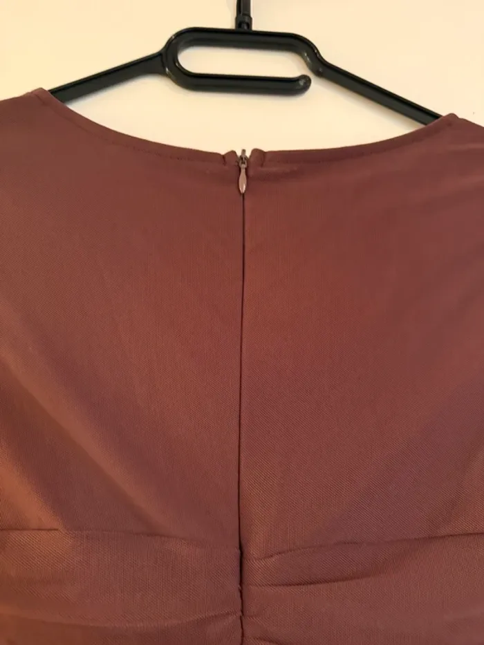 Robe moulante en très bon état marron taille XS Shein - photo numéro 7