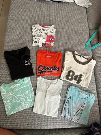 Lot t-shirt manches courtes