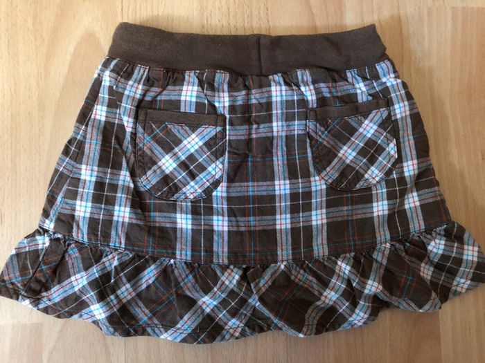 Jolie petite jupe courte H&M à carreaux T. 18 mois/80 cm TBE - photo numéro 2