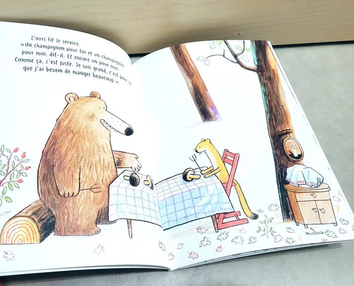 🌺 Livre (école des loisirs) : Deux pour moi un pour toi - photo numéro 3