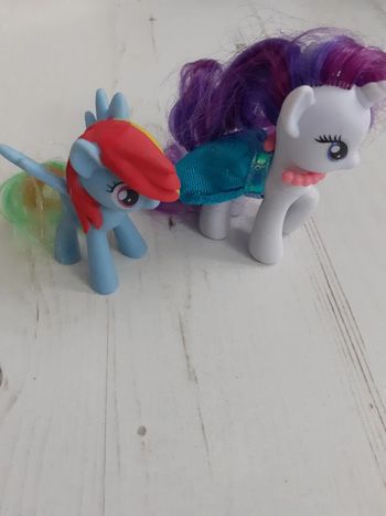 2 figurines My little pony