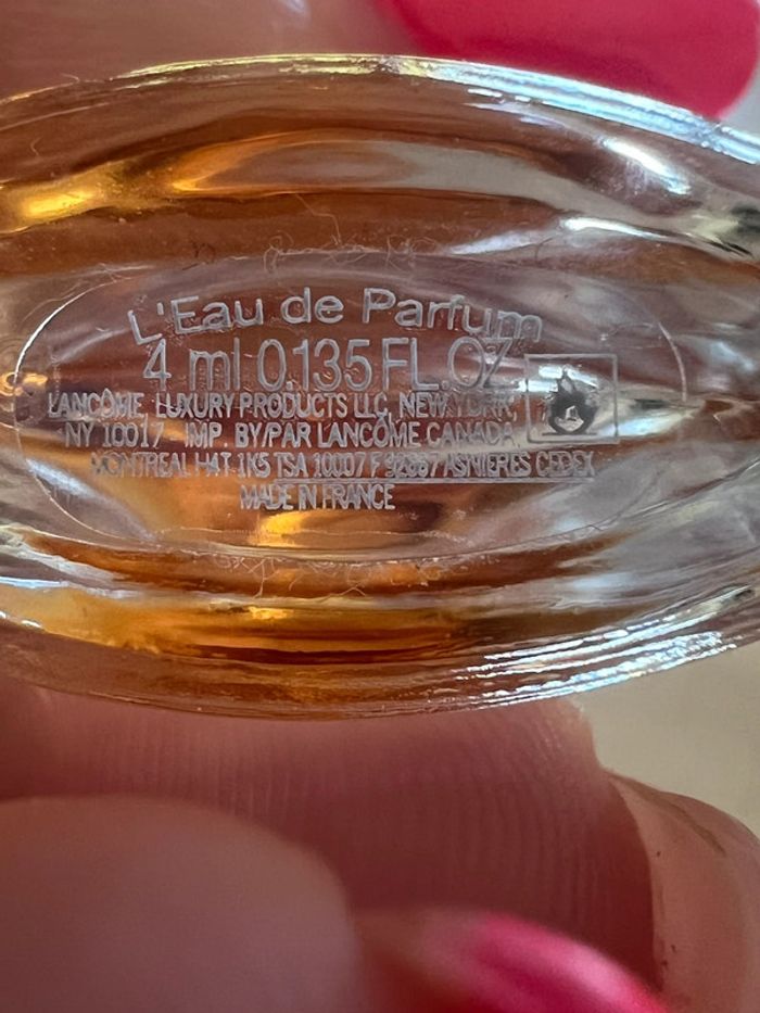 Parfum miniature Lancôme la vie est belle - photo numéro 3