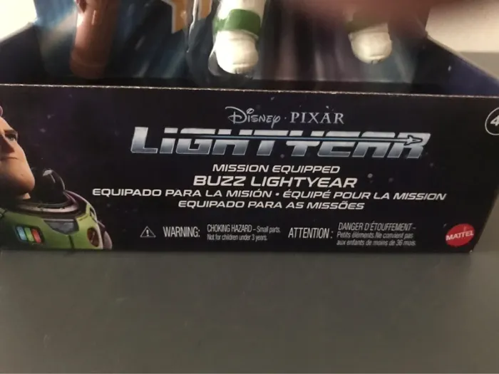 Figurine buzz l’éclair équipé pour la mission mattel neuf - photo numéro 3