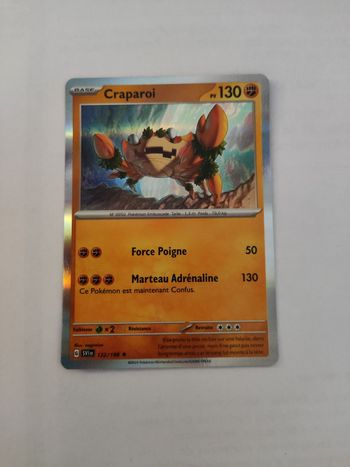 Carte Pokémon Écarlate et violet Holographique