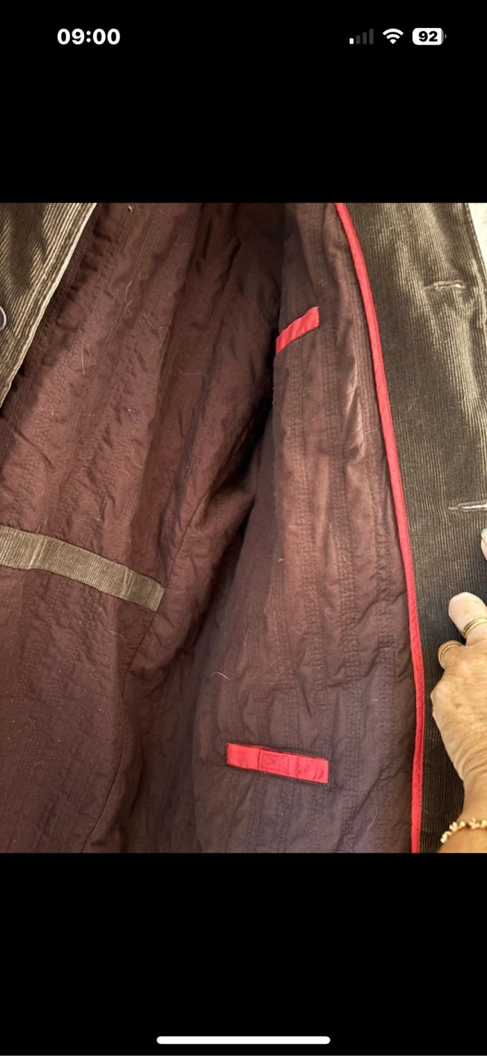 Veste velours - photo numéro 5