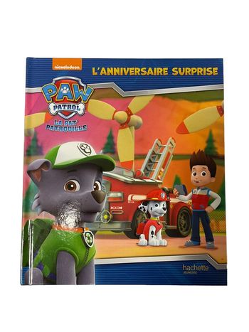 Livre Paw Patrol / Pat Patrouille l’anniversaire surprise Hachette