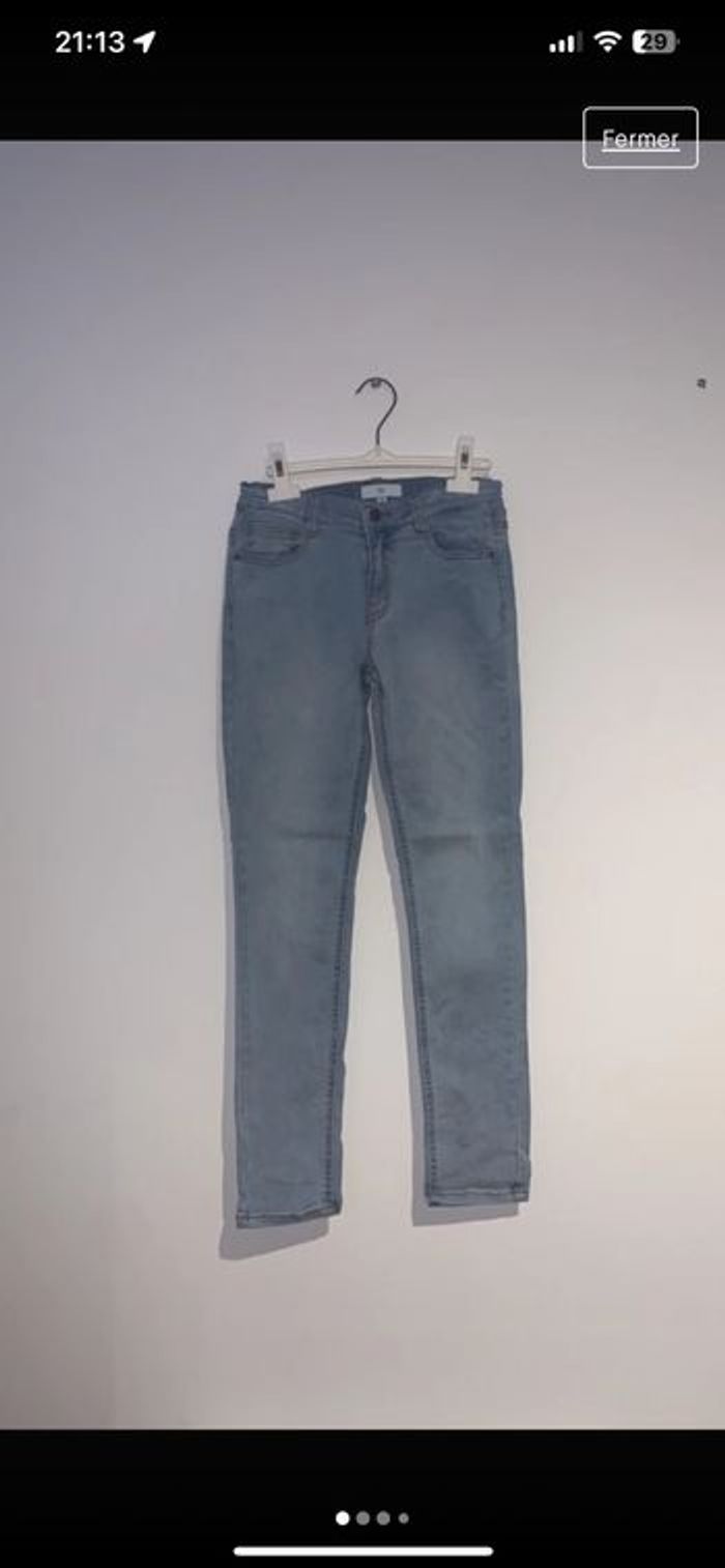 Pantalon La Redoute Bleu Ciel