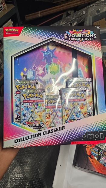 Coffret Classeur Pokemon Evolution Prismatiques 8.5