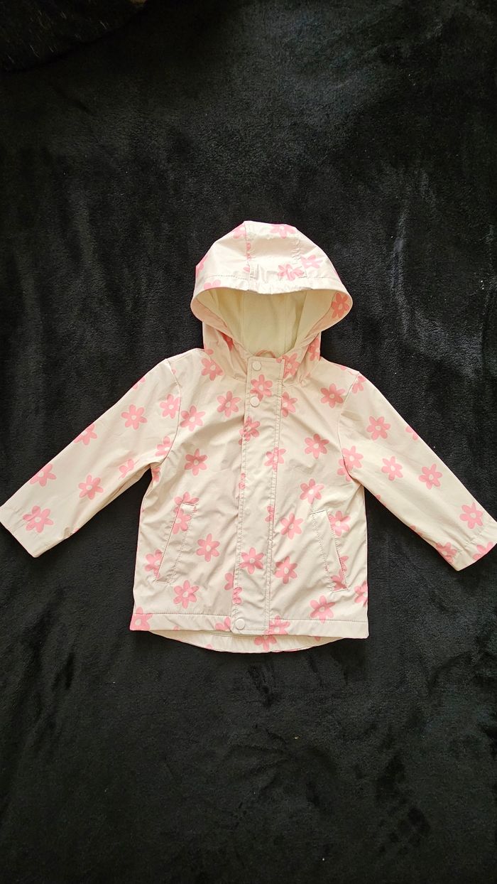 Ciré fille 18-24 mois 92 cm 🌸 Imperméable Primark mi-saison