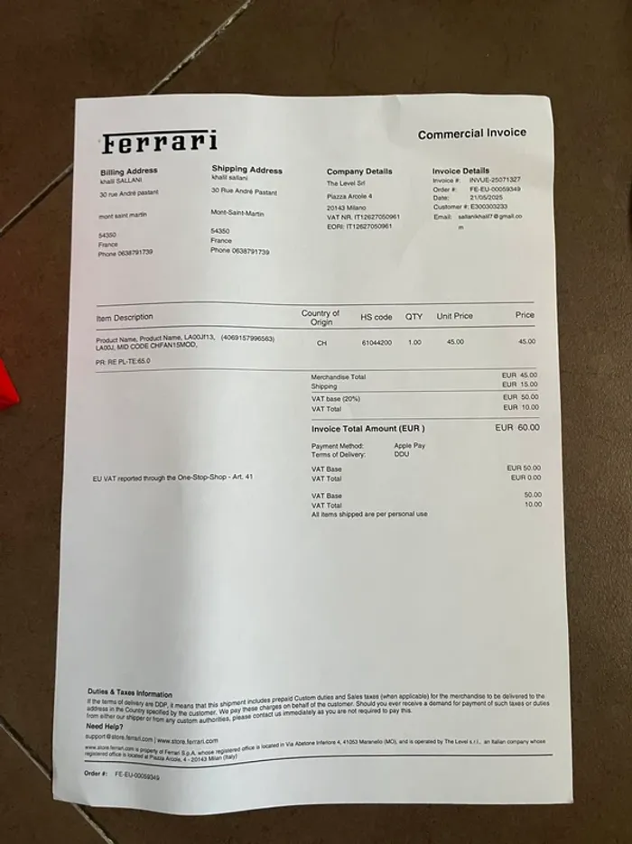 Casquette Puma x Ferrari x Charles Leclerc - photo numéro 7