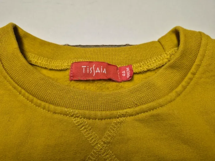 Pull jaune moutarde - photo numéro 2