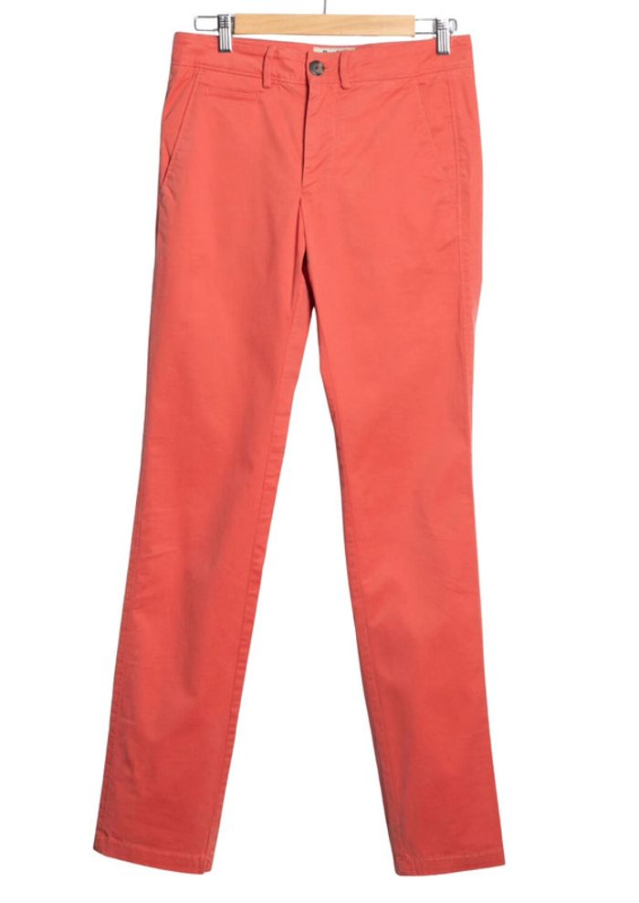 Pantalon chino orange Bexley Taille 40 - photo numéro 2