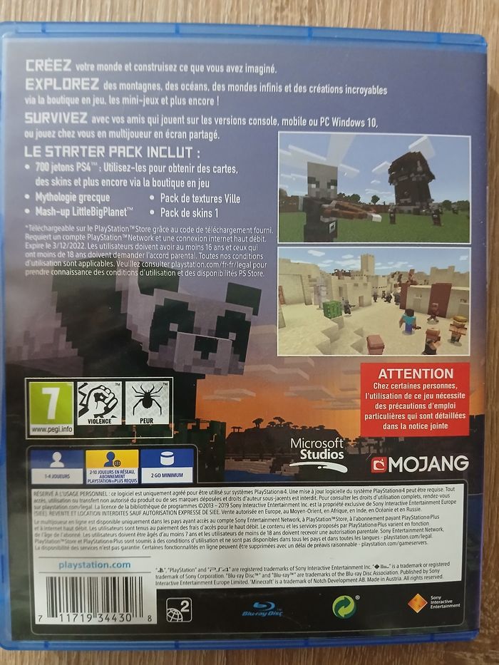 Minecraft PlayStation 4 - photo numéro 4