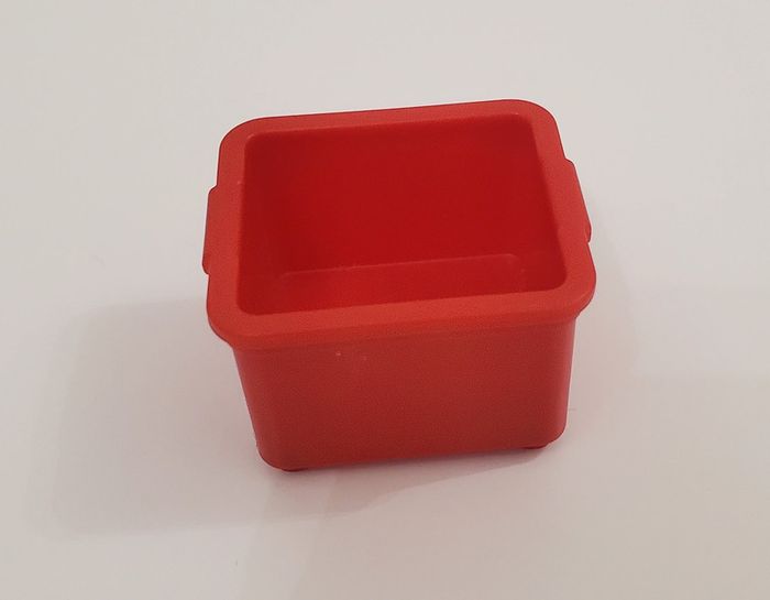 Playmobil Accessoire Bac Caisse Rouge très bon état