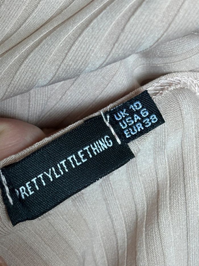 Body nude côtelé PrettyLittleThing - photo numéro 6