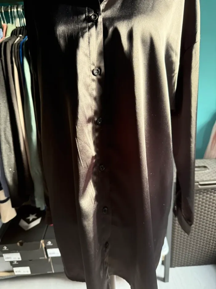 Chemise long noir - photo numéro 3