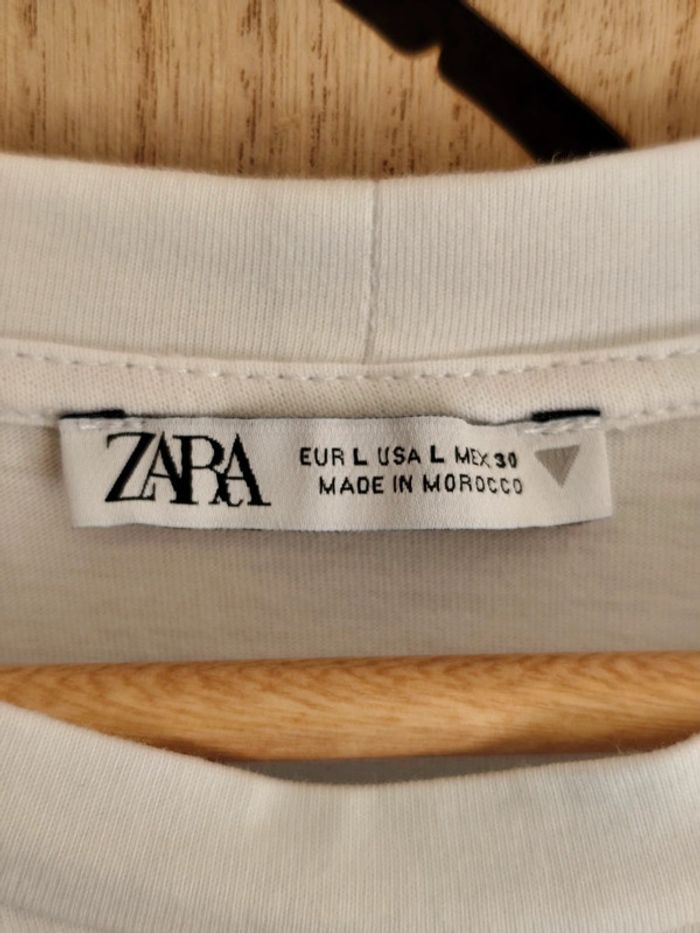 Robe blanche Taille L Zara - photo numéro 7