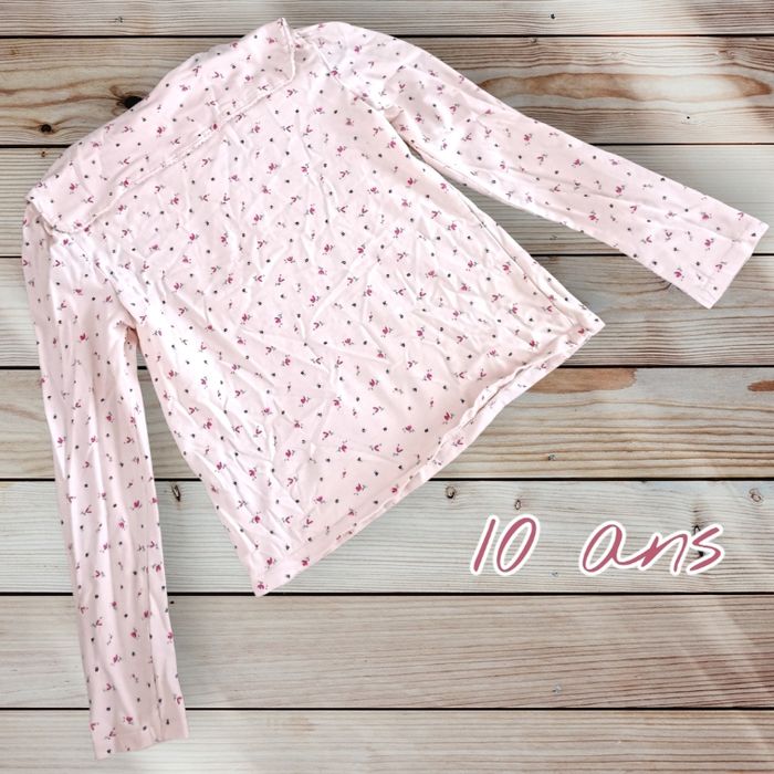 T-shirt manches longues Kiabi – 10 ans 👚 - photo numéro 2