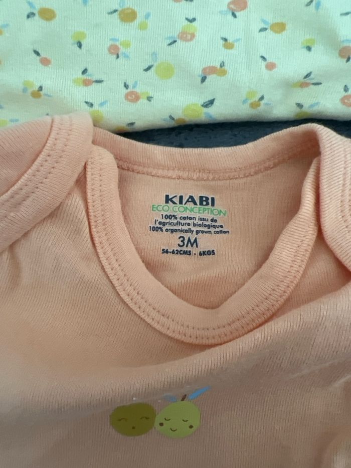 Lot de 3 bodies manches courtes - photo numéro 3