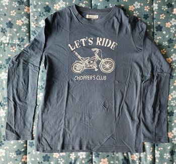 T-shirt 12 ans gris bleu