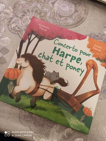 Livre Concerto pour Harpe, chat et poney