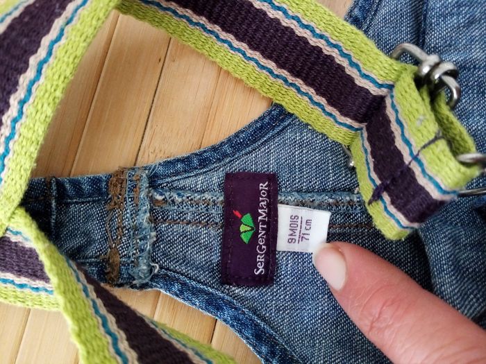 Salopette sergent major 9mois - photo numéro 2