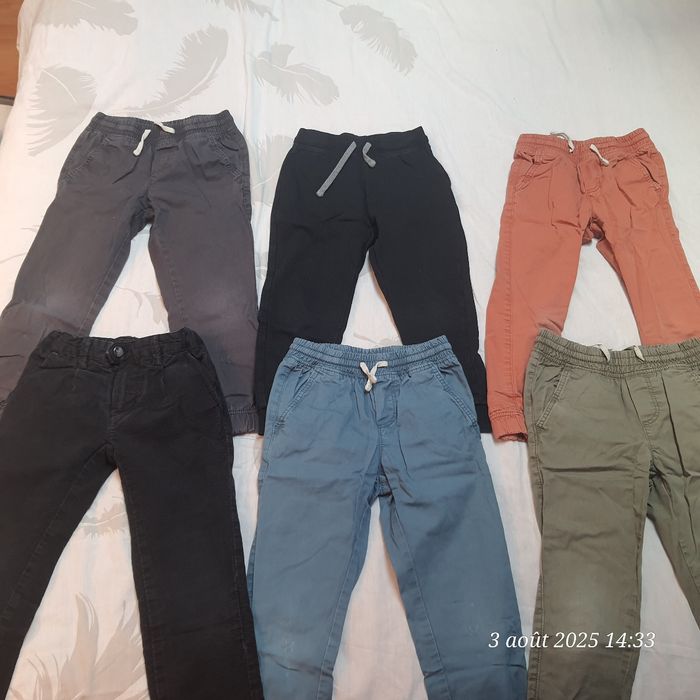 Lot pantalons légers garçon 5 ans
