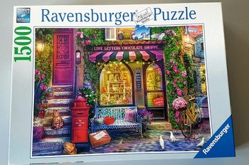 Puzzle 1500 pièces  " La chocolaterie " complet