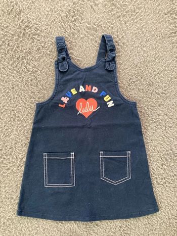 Robe bleu marine 18 mois