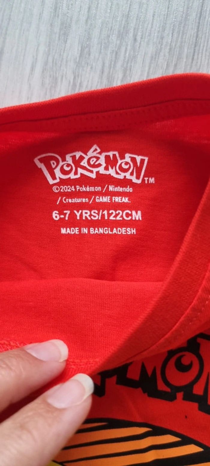 Tee-shirt MC Pokemon 6/7ans 122cm - photo numéro 3