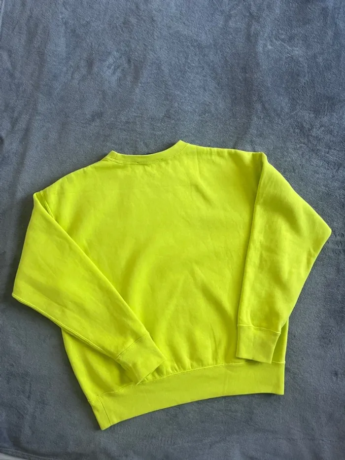 Sweat jaune vintage Polo Ralph Lauren – USA Flag – Taille M - photo numéro 8