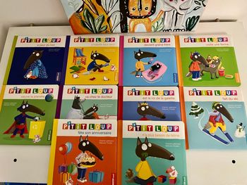 Lot livre p'tit loup