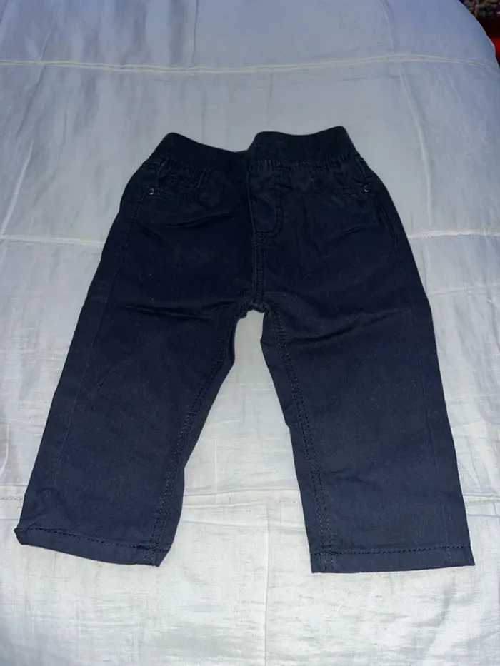 Pantalon bleu marine