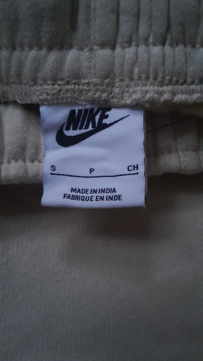 Pantalon de jogging Nike crème homme - photo numéro 4