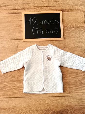 Gilet épais coton bio