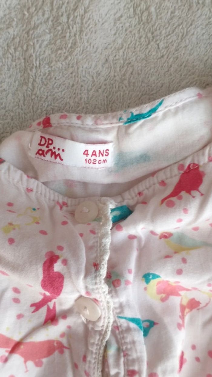 Robe dpam 4 ans oiseaux - photo numéro 5