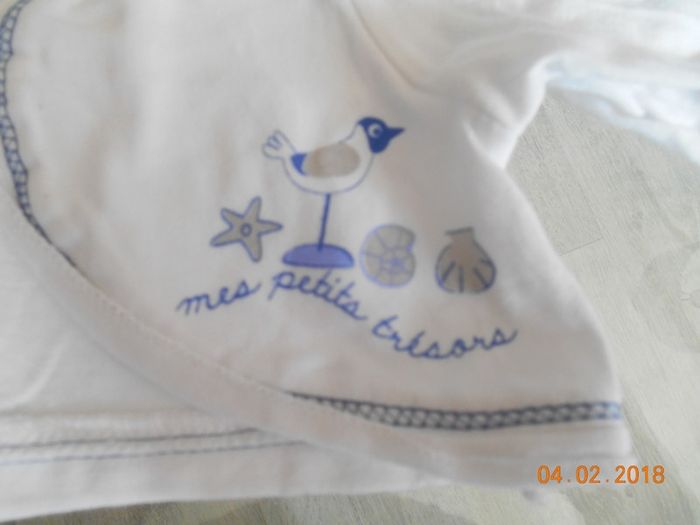 Caraco/Gilet fille ou 6-9 mois /BarBouillage - photo numéro 2