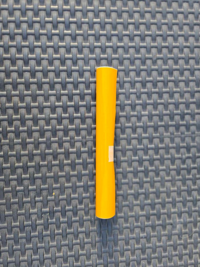 Vinyle permanents orange clair pour machine de découpe
