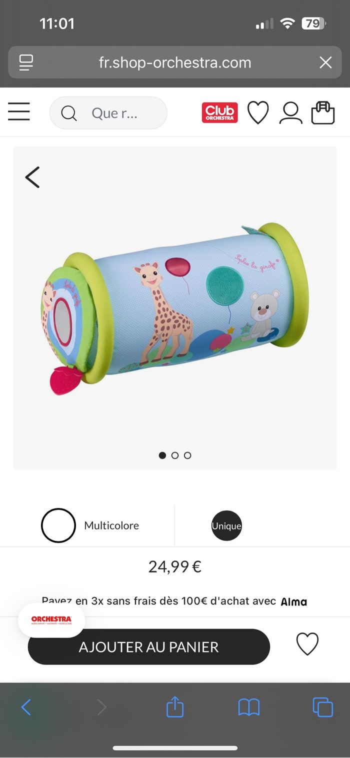 Lot de jouets Sophie la girafe - photo numéro 7