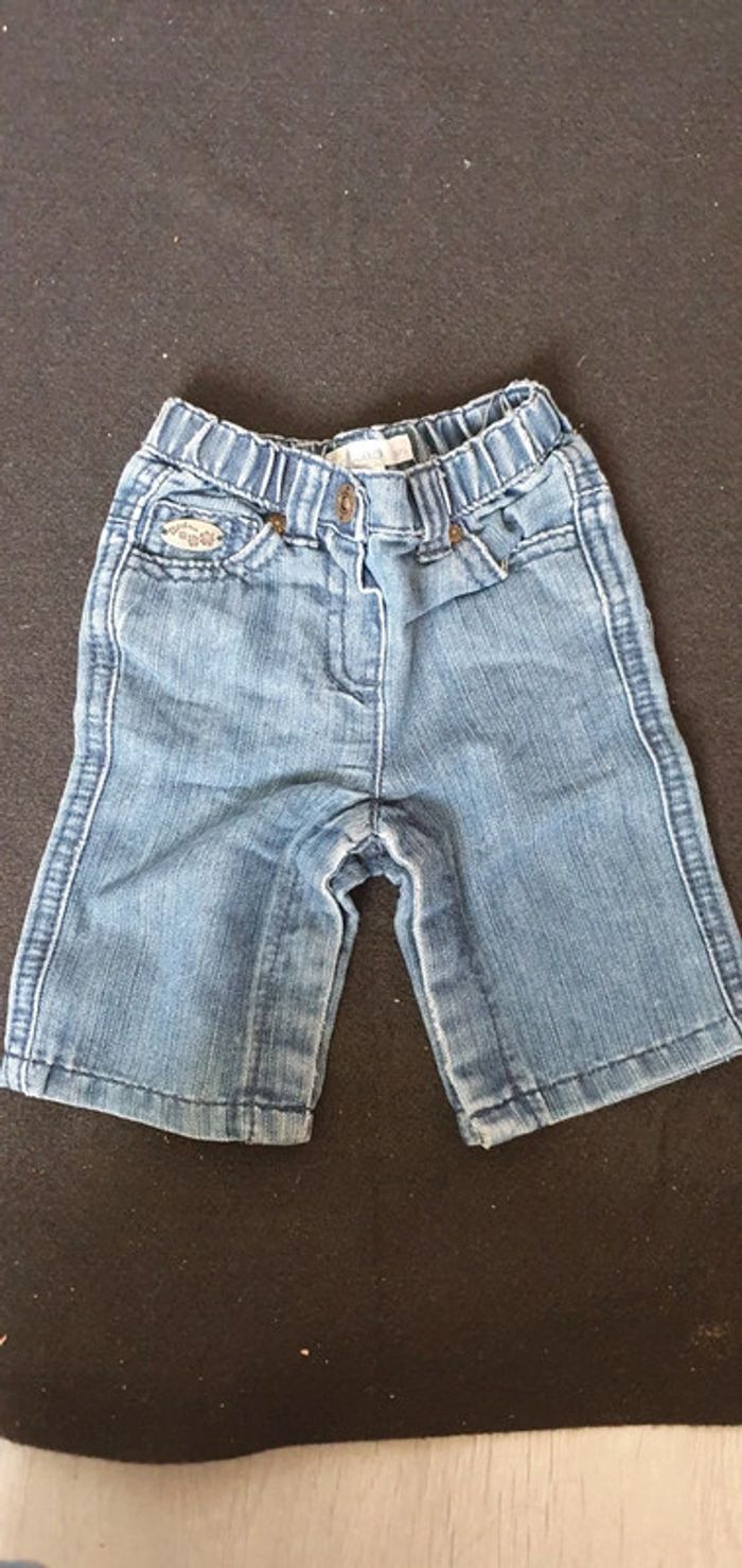 Lot 3 pantalons 2 bodies 1 mois - photo numéro 7