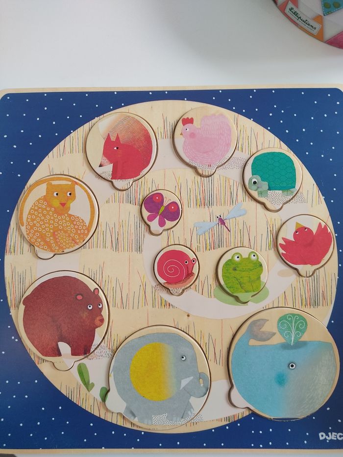 Puzzle bois djeco