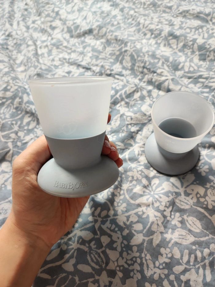 Lot deux verres bébé - photo numéro 5